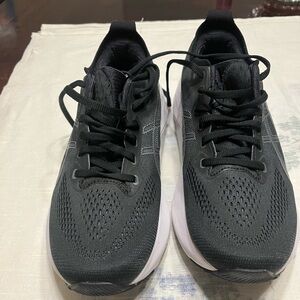 Asics Black Athletic Shoes